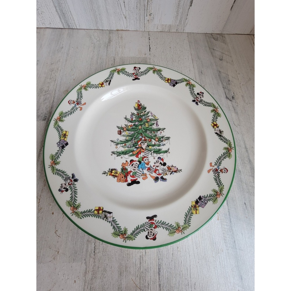 Large Spode‎ disney 12 celebration platter Mickey mouse Goofy Donald plate home